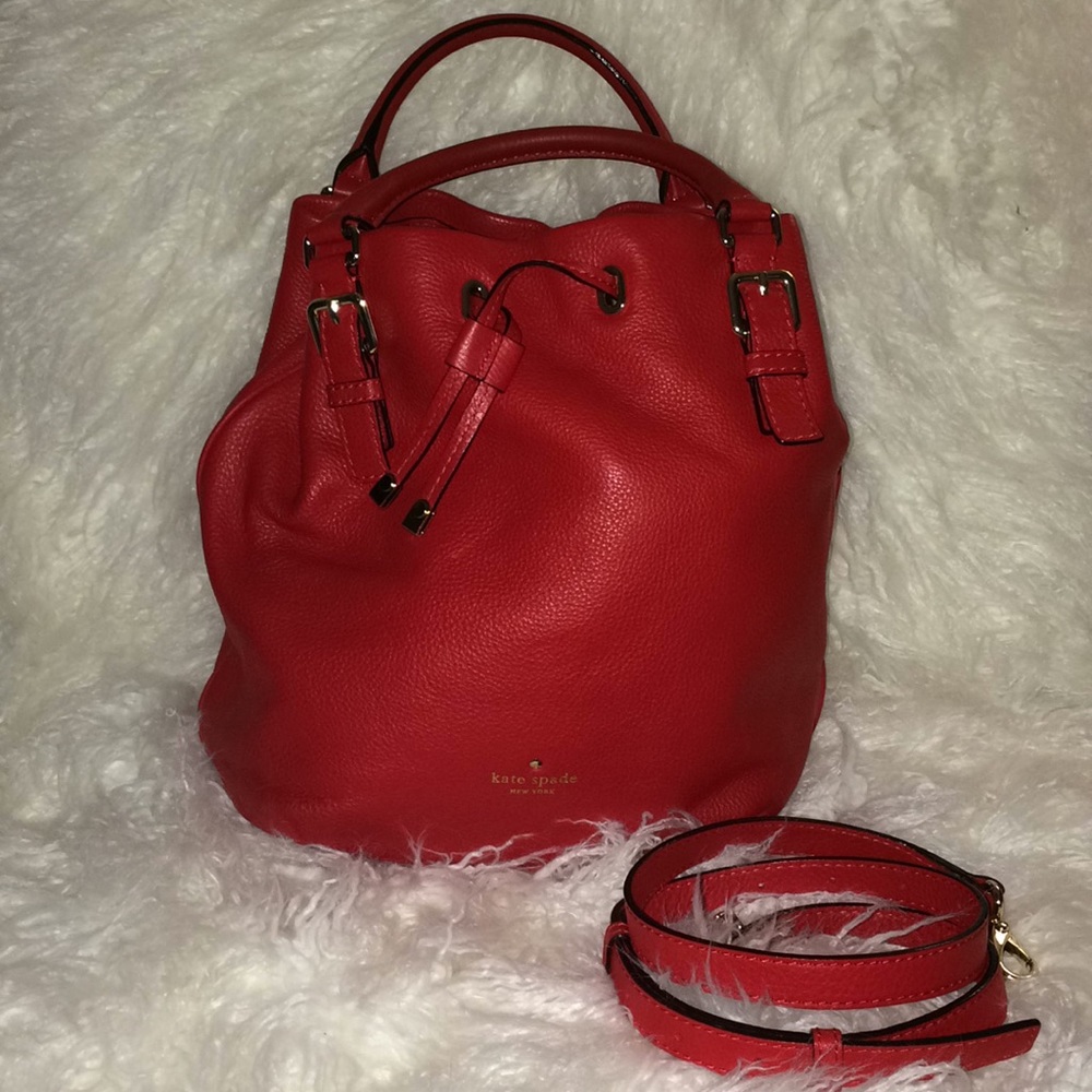 Kate Spade Red leather purse